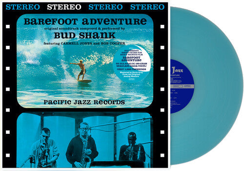 Bud Shank: Barefoot Adventure - Seaglass Agua - VINYL