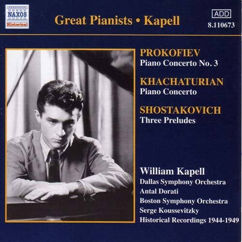 Kapell: Piano Concerto No. 3 in C Major*Op \ CD