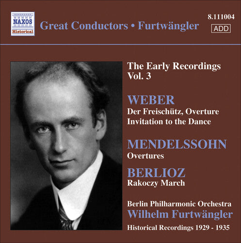 Wilhelm Furtwangler & Berlin: Early Recordings Vol. 3 \ CD