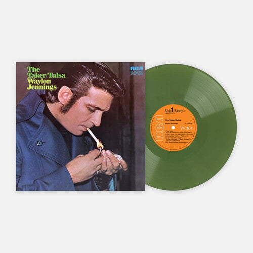 Waylon Jennings: Taker/Tulsa - 180-Gram Green Colored Vinyl \ LP