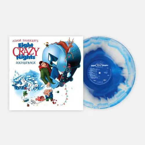 Adam Sandler- Eight Crazy Nights (Original Soundtrack) - Blue in White Colored Vinyl (Import) - VINYL