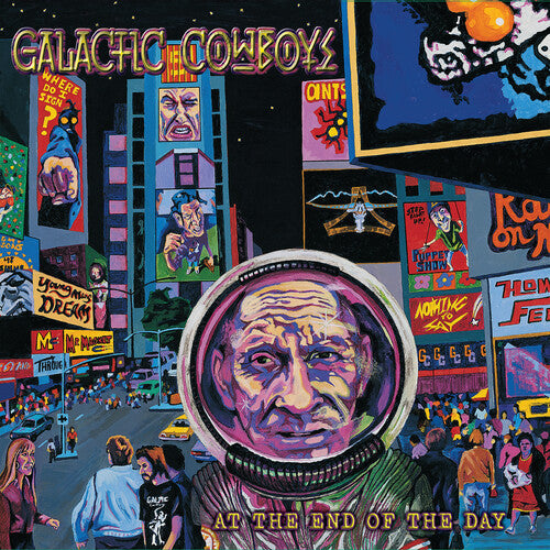 Galactic Cowboys- At the End of the Day - Solar Red - VINYL