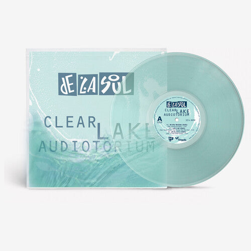 De La Soul- Clear Lake Audiotorium (Sea Green Vinyl w/ Sea Green Gel in Clear Sleeve) - VINYL