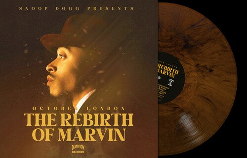 October London- The Rebirth Of Marvin - Limited Brown Marble Vinyl (Indie Exclusive Vinyl) - VINYL