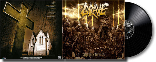 Grave- Back From The Grave - 3mm Spinned Sleeve - VINYL