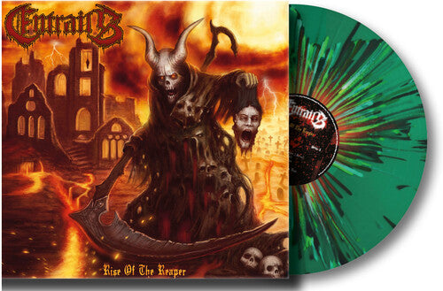 Entrails- Rise Of The Reaper - Splatter Green Vinyl (Indie Exclusive Vinyl) - VINYL