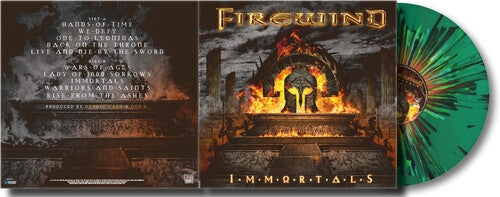 Firewind- Immortals - Splatter Green Vinyl (Indie Exclusive Vinyl) - VINYL