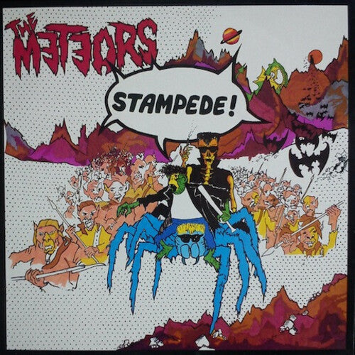 The Meteors- Stampede - Splatter Green Vinyl (Indie Exclusive Vinyl) - VINYL