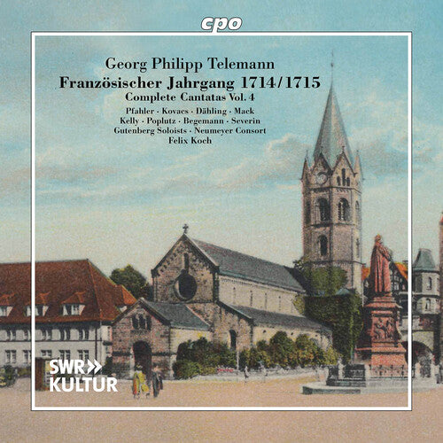 Gutenberg Soloists: Telemann: Complete Cantatas, Vol. 4 \ CD
