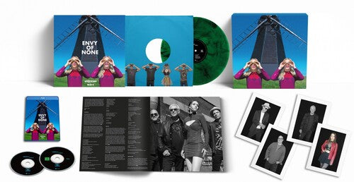 Envy of None- Stygian Waves - Deluxe Boxset 140gm Transparent Green & Black Marble Vinyl, CD & Bluray - VINYL