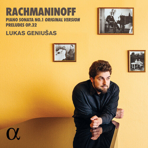 Lukas Geniusas: Piano Sonata No. 1 (Original Version) & Preludes \ CD