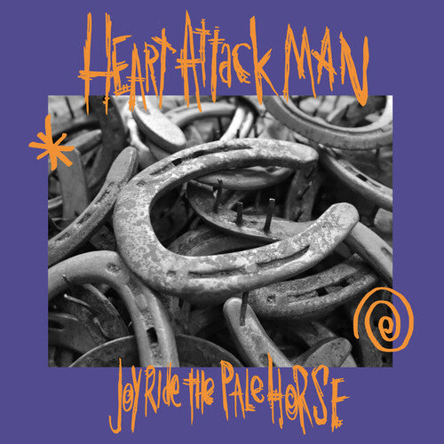 Heart Attack Man- Joyride the Pale Horse (Limited Edition Orchid/Orange Crush) - VINYL