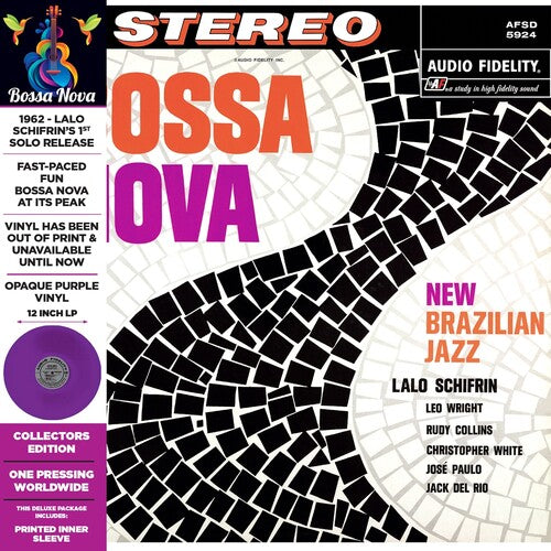 Lalo Schifrin- Bossa Nova: New Brazilian Jazz (Purple) - VINYL