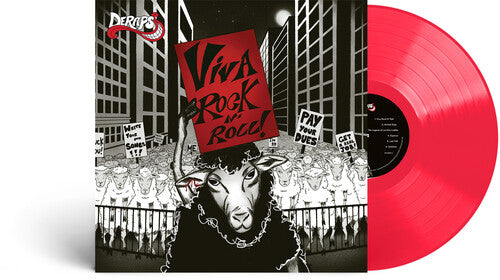 Deraps- Viva Rock N' Roll - Red Transparent - VINYL