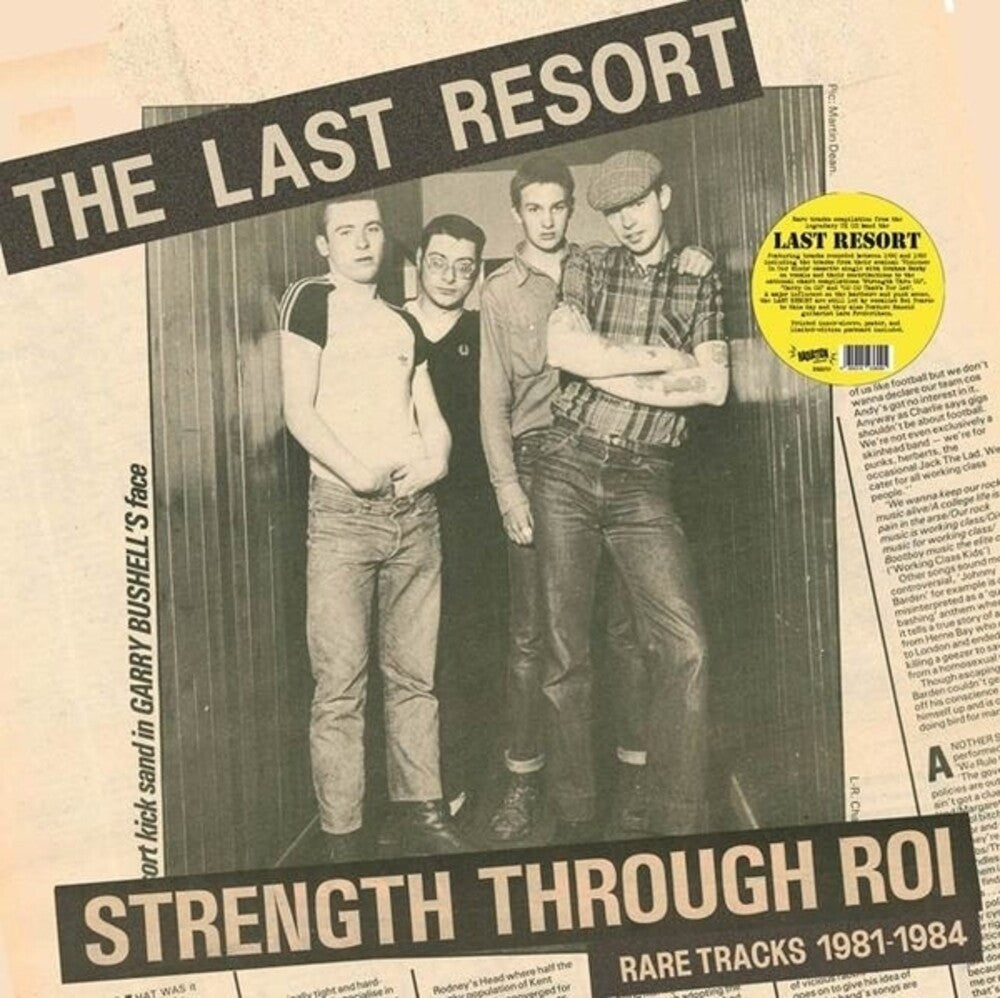 Last Resort- Strength Through Roi - Rare Tracks 1981-1984 - VINYL