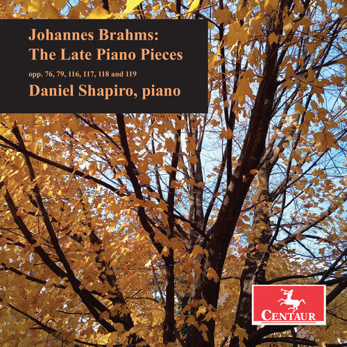 Daniel Shapiro: Brahms: The Late Piano Pieces \ CD