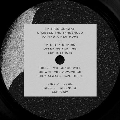 Patrick Conway: Loss / Silencio - 12-INCH SINGLE