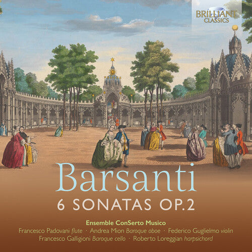 Ensemble ConSerto Musico: Barsanti: 6 Sonatas, Op. 2 \ CD