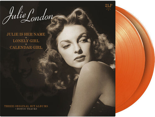 Julie London- Julie Is Her Name / Lonely Girl / Calender Girl - Ltd 180gm Orange Vinyl - VINYL