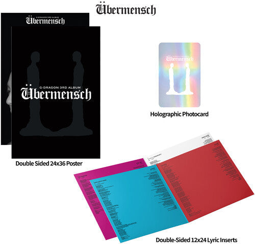 G-DRAGON- Ubermensch - Die-Cut Mirrorboard - VINYL