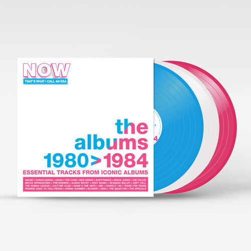 Now That's What I Call An Era: The Albums 1980-1984 / Various - White, Pink & Blue Colored Vinyl - VINYL
