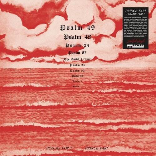 Prince Far I- Psalms For I - VINYL