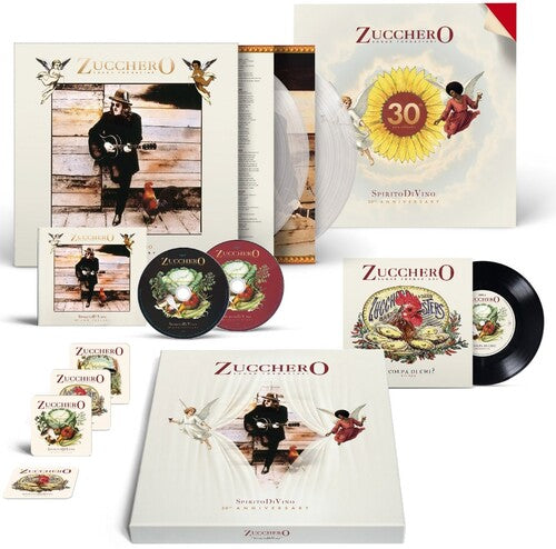 Zucchero- Spirito Divino - Crystal Vinyl 2LP + 2CD + 7-inch + Book - VINYL