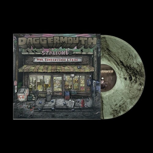 Daggermouth- Stallone - Coke Bottle W/ Black Swirl - VINYL