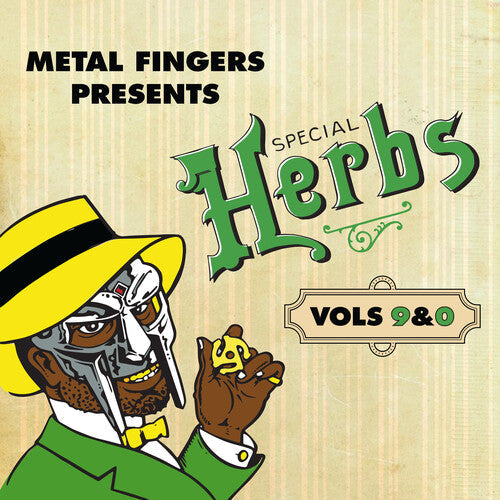 MF Doom- Metal Fingers Presents: Special Herbs Vol. 9 & 0 - Green Vinyl - VINYL