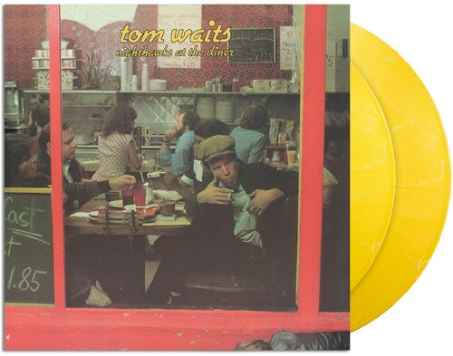 Tom Waits- Nighthawks at the Diner (Anniversary Edition) - Yellow Marble Vinyl - VINYL