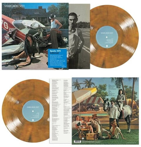 Sparks- Indiscreet: 50th Anniversary - Limited 'Tiger's Eye' Colored Vinyl - VINYL