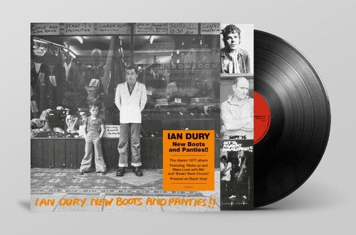 Ian Dury- New Boots & Panties - Black Vinyl - VINYL