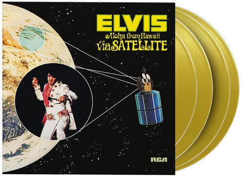 Elvis Presley- Aloha From Hawaii Via Satellite - Limited 180-Gram Yellow Colored Vinyl - VINYL