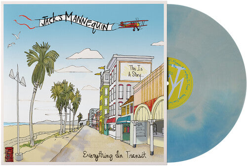 Jack's Mannequin- Everything in Transit (Blue White Galaxy Vinyl) - VINYL
