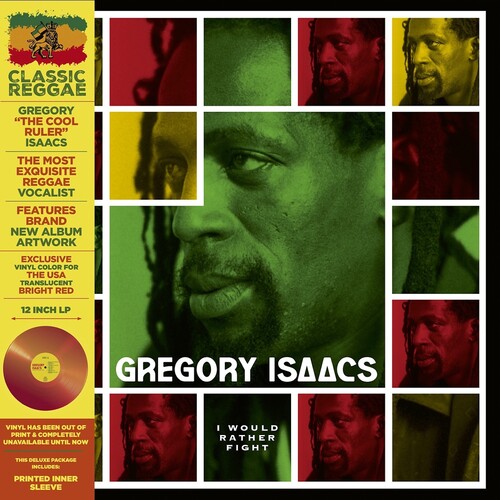 Gregory Isaacs- I Would Rather Fight - Red Vinyl - VINYL
