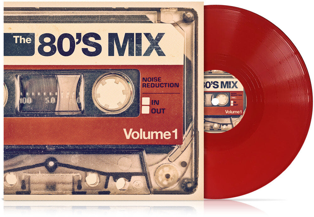 80s Mix Vol 1 / Various - Red Transparent Vinyl- 80s Mix Vol 1 / Various - Red Transparent Vinyl - VINYL