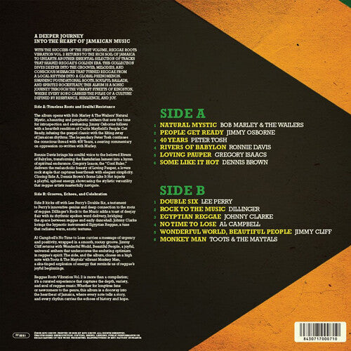 Reggae Roots Vibration Vol 2 / Various - Yellow Transparent Vinyl - VINYL