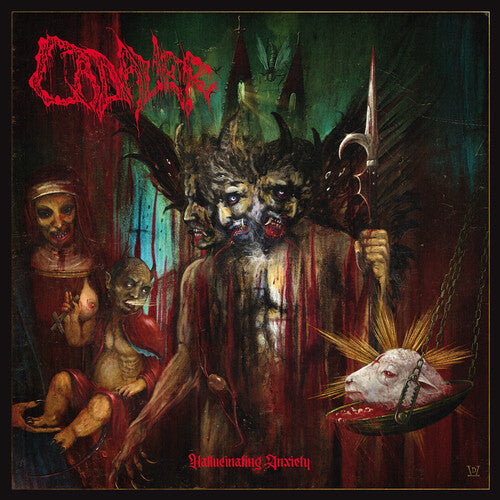 Cadaver- Hallucinating Anxiety - Marble - VINYL
