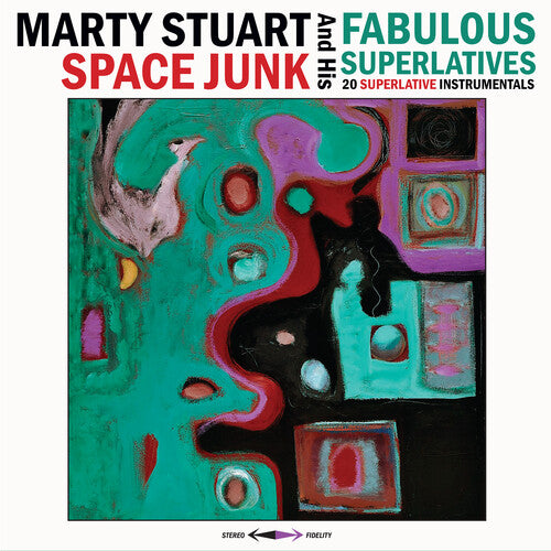 Marty Stuart & His Fabulous Superlatives- Space Junk (Blue Vinyl) - VINYL