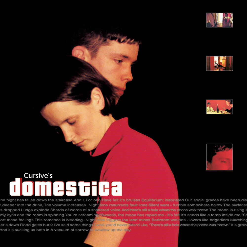 Cursive- Domestica (Red Vinyl) - VINYL