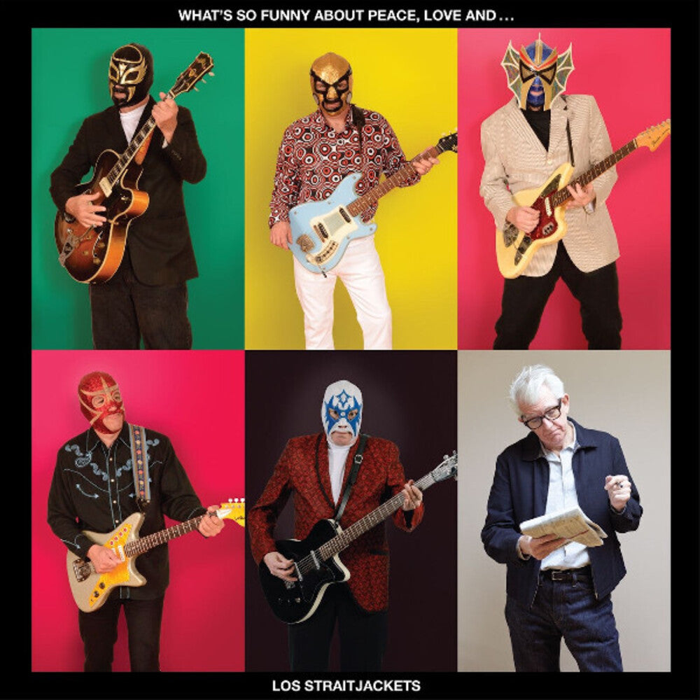 Los Straitjackets- What's So Funny About Peace, Love and Los Straitjackets - VINYL