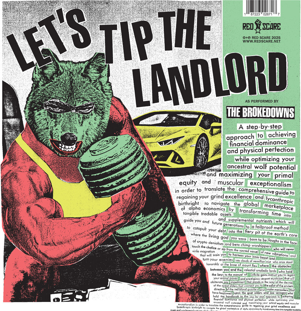 Brokedowns- Let's Tip The Landlord - VINYL