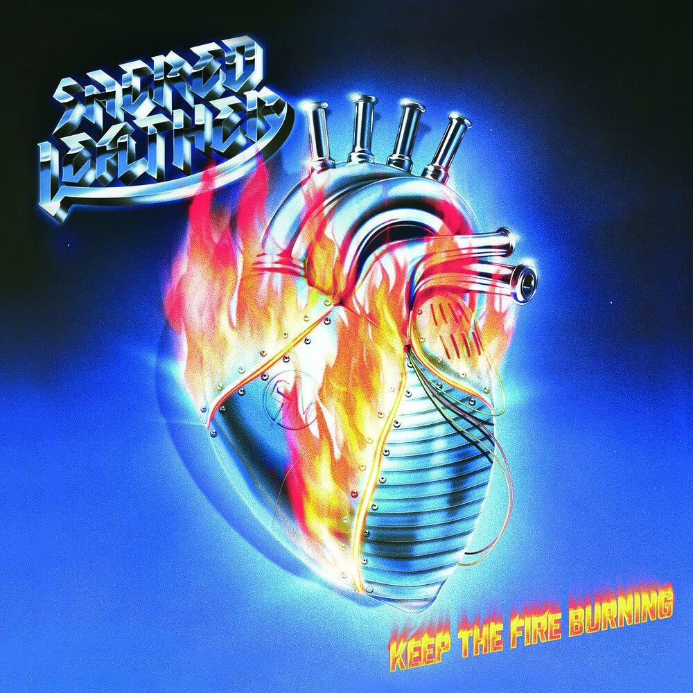 Sacred Leather- Keep The Fire Burning - VINYL
