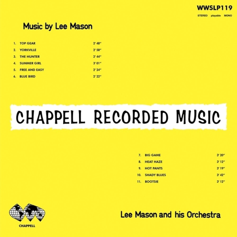 Lee Mason- Music By Lee Mason (1971) - VINYL