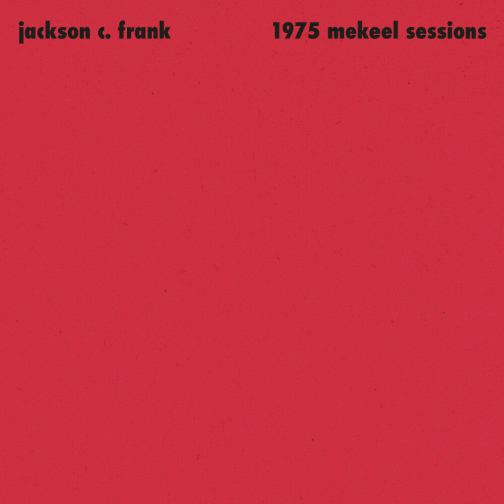 Frank Jackson C.- 1975 Mekeel Sessions - VINYL