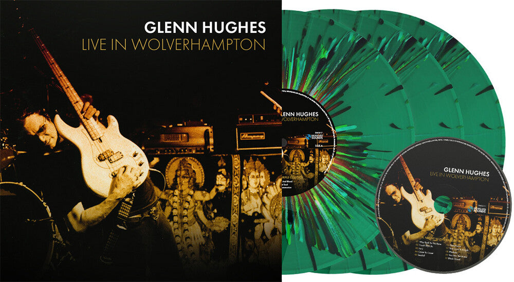 Glenn Hughes- Live In Wolverhampton - Splatter Vinyl + Cd (W/Cd) - VINYL