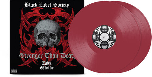 Black Label Society- Stronger Than Death (Magenta Colored Vinyl, 140 Gram Vinyl, Reissue) - VINYL
