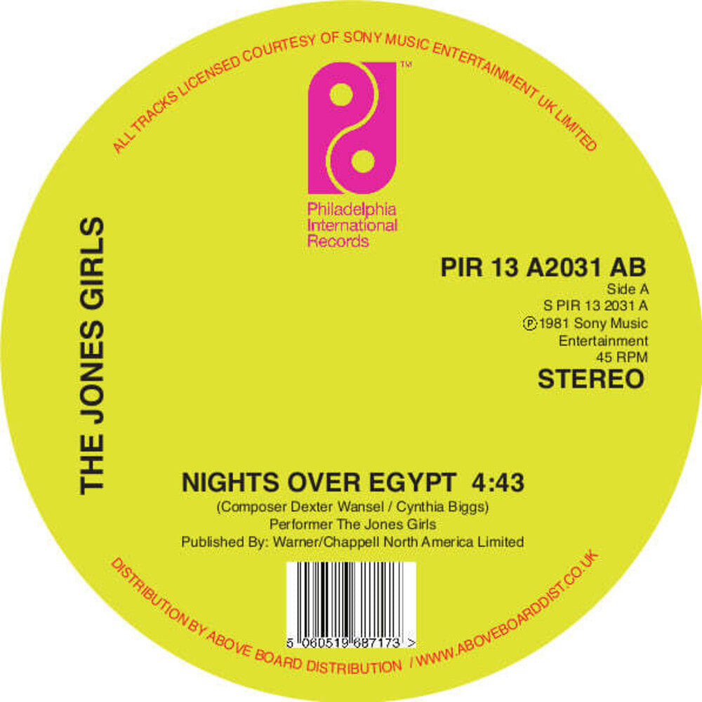 Jones Girls- Nights Over Egypt - VINYL