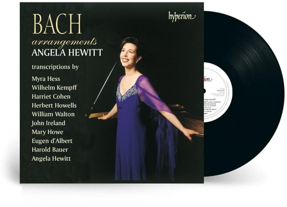 Angela Hewitt- Bach Arragements (Blk) (Uk) - VINYL