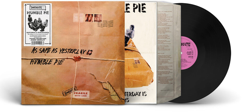 Humble Pie- As Safe As Yesterday Is - VINYL